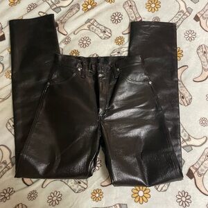 Wrangler Black Straight Leg Jeans